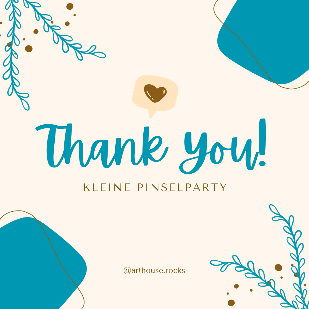 kleine Pinselparty - Hier kannst du mich Supporten. Als dankeschön findest einen digitalen Download anbei. Hier kannst du mich ganz einfach unterstützen