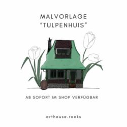 Malvorlage „Tulpenhuis“