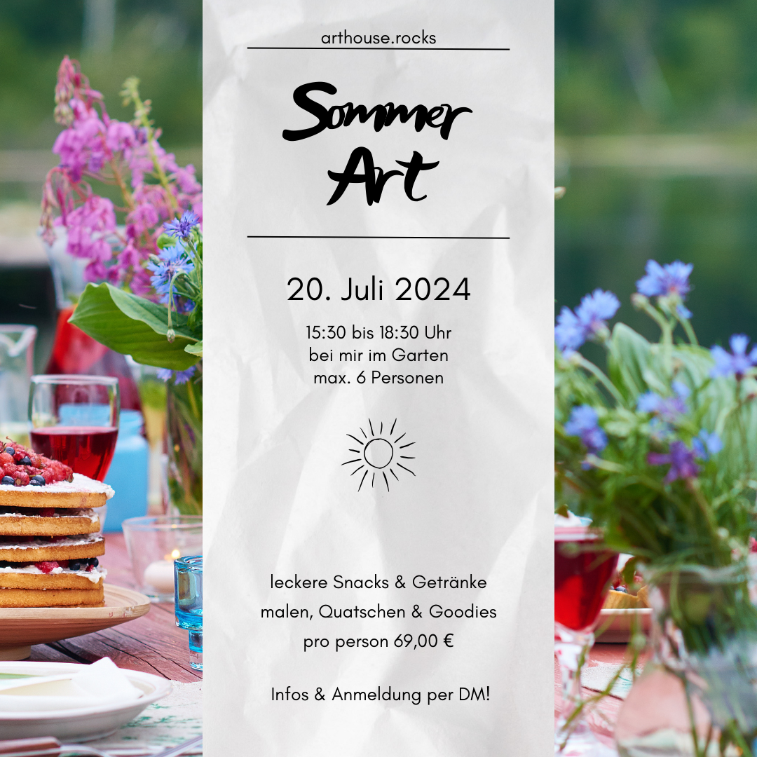 Beitrag SommerArt Juli 2024 Event offline