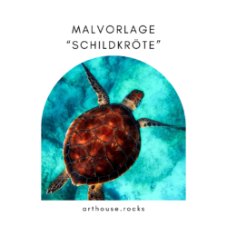 Malvorlage „Schildkröte“