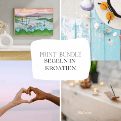 Print Bundle „Segeln in Kroatien“ A4